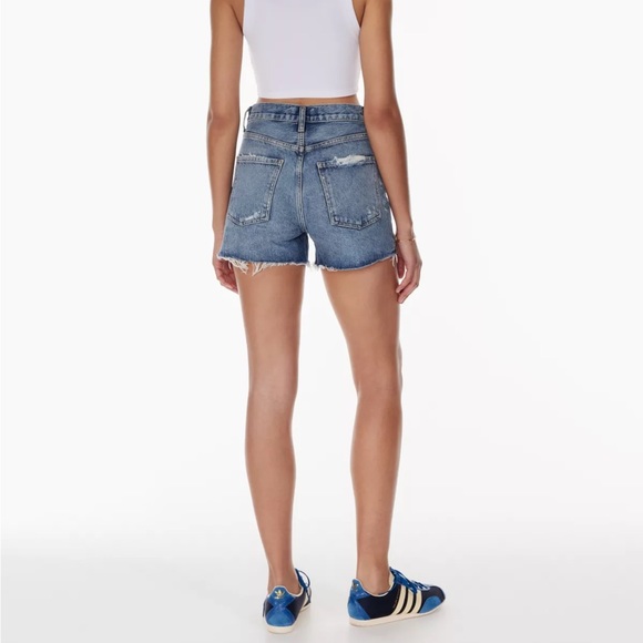 Agolde Dee High Rise Shorts - Picture 5 of 11